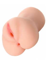 Телесный мастурбатор Hot 25 years old - вагина и анус - ToyFa - в Рязани купить с доставкой