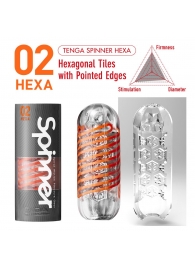 Мастурбатор SPINNER Hexa - Tenga - в Рязани купить с доставкой