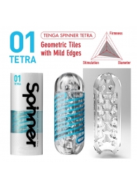 Мастурбатор SPINNER Tetra - Tenga - в Рязани купить с доставкой