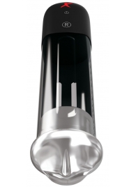 Автоматическая вакуумная помпа Blowjob Power Pump - Pipedream - в Рязани купить с доставкой