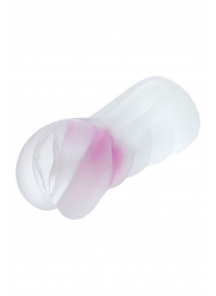 Прозрачный реалистичный мастурбатор Juicy Pussy Crystal Rose - ToyFa - в Рязани купить с доставкой