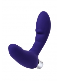 Фиолетовый вибростимулятор простаты Bruman - 12 см. - ToyFa - в Рязани купить с доставкой