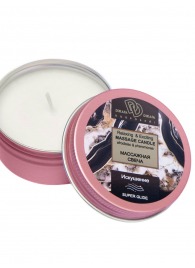 Массажная свеча  Искушение - БиоМед - купить с доставкой в Рязани