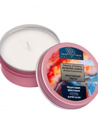 Массажная свеча  Фруктовая фантазия - БиоМед - купить с доставкой в Рязани
