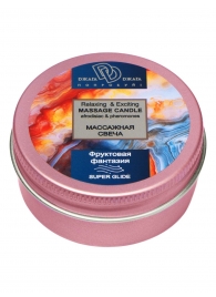Массажная свеча  Фруктовая фантазия - БиоМед - купить с доставкой в Рязани