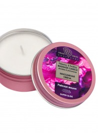 Массажная свеча  Райская вишня - БиоМед - купить с доставкой в Рязани