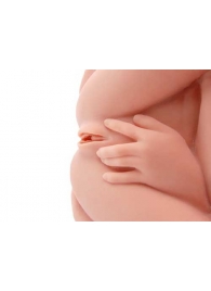 Реалистичный торс-девушка Hera 3 с тремя тугими отверстиями, вибрацией, ротацией и голосом - KOKOS - в Рязани купить с доставкой