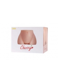 Мастурбатор-полуторс Cherry с вибрацией и двумя любовными тоннелями - KOKOS - в Рязани купить с доставкой