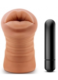 Кофейный мастурбатор-ротик Isabella - Blush Novelties - в Рязани купить с доставкой
