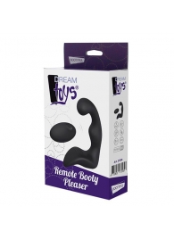 Черный вибромассажер простаты REMOTE BOOTY PLEASER - Dream Toys - в Рязани купить с доставкой