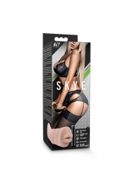 Телесный мастурбатор-ротик Skye - Blush Novelties - в Рязани купить с доставкой