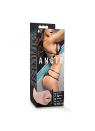 Телесный мастурбатор-ротик Angie - Blush Novelties - в Рязани купить с доставкой