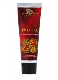 Интимный лубрикант с разогревающим эффектом HOT SEX - 30 мл. - БиоМед - купить с доставкой в Рязани