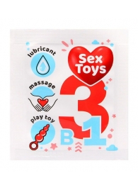 Гель-лубрикант на водной основе Sex Toys - 4 гр. - Биоритм - купить с доставкой в Рязани