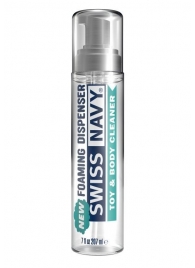 Очищающая пенка для игрушек и тела Swiss Navy Toy   Body Cleaner Foamer - 207 мл. - Swiss navy - купить с доставкой в Рязани