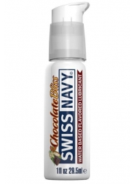 Лубрикант с ароматом шоколада Swiss Navy Chocolate Bliss Lube - 29,5 мл. - Swiss navy - купить с доставкой в Рязани