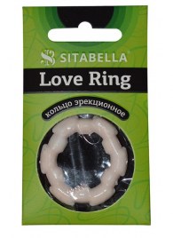 Фигурное эрекционное кольцо из киберкожи - Sitabella - в Рязани купить с доставкой