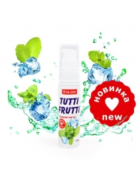 Гель-смазка Tutti-frutti со вкусом сладкой мяты - 30 гр. - Биоритм - купить с доставкой в Рязани
