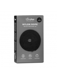 Черная веревка для бондажа Easytoys Bondage Rope - 5 м. - Easy toys - купить с доставкой в Рязани