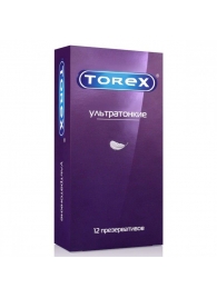 Презервативы Torex  Ультратонкие  - 12 шт. - Torex - купить с доставкой в Рязани