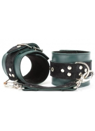 Изумрудные оковы на ноги Ladys Arsenal на карабинах - БДСМ Арсенал - купить с доставкой в Рязани