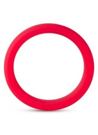 Красное эрекционное кольцо Silicone Go Pro Cock Ring - Blush Novelties - в Рязани купить с доставкой