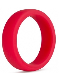 Красное эрекционное кольцо Silicone Go Pro Cock Ring - Blush Novelties - в Рязани купить с доставкой