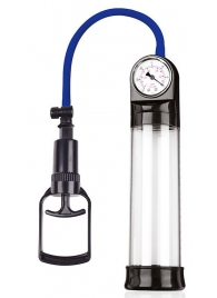 Прозрачная вакуумная помпа Sex Expert с манометром - Sex Expert - в Рязани купить с доставкой