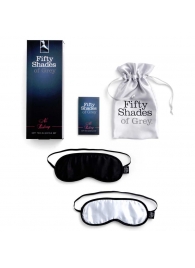 Набор из двух масок на глаза Soft Blindfold Twin Pack - Fifty Shades of Grey - купить с доставкой в Рязани
