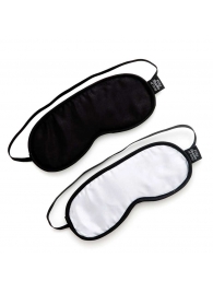 Набор из двух масок на глаза Soft Blindfold Twin Pack - Fifty Shades of Grey - купить с доставкой в Рязани