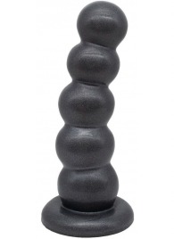 Черная насадка-плаг на харнесс PLATINUM 7 - 19,5 см. - LOVETOY (А-Полимер) - купить с доставкой в Рязани