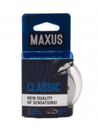 Классические презервативы в пластиковом кейсе MAXUS Classic - 3 шт. - Maxus - купить с доставкой в Рязани