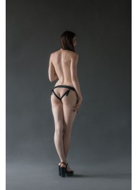 Черные трусики Better с анальной насадкой - 8 см. - Lola Games - купить с доставкой в Рязани