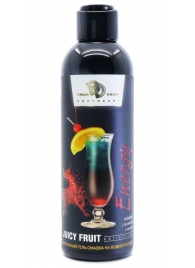 Интимный гель-смазка JUICY FRUIT с ароматом энергетика - 200 мл. - БиоМед - купить с доставкой в Рязани