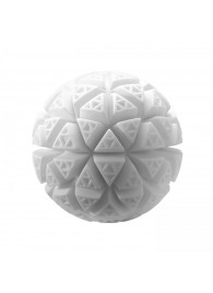 Белый мастурбатор Tenga Geo Glacier - Tenga - в Рязани купить с доставкой