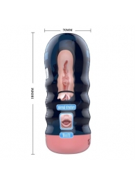 Мастурбатор-ротик Vacuum Cup Masturbator - Baile - в Рязани купить с доставкой