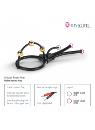 Утяжка под головку для электростимулятора Pearly Pete - MyStim - купить с доставкой в Рязани