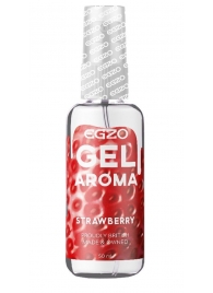 Интимный лубрикант EGZO AROMA с ароматом клубники - 50 мл. - EGZO - купить с доставкой в Рязани