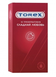 Презервативы Torex  Сладкая любовь  с ароматом клубники - 12 шт. - Torex - купить с доставкой в Рязани