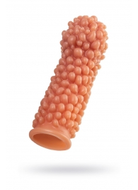Телесная насадка с мягкими пузырьками - 16,5 см. - KOKOS - в Рязани купить с доставкой