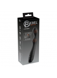 Черный вибромассажер простаты P-Spot - 23,5 см. - Orion - в Рязани купить с доставкой