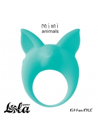 Зеленое эрекционное кольцо Kitten Kyle - Lola Games - в Рязани купить с доставкой