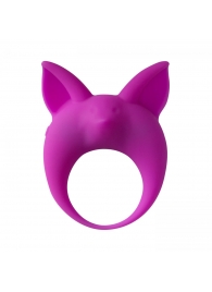 Фиолетовое эрекционное кольцо Kitten Kyle - Lola Games - в Рязани купить с доставкой