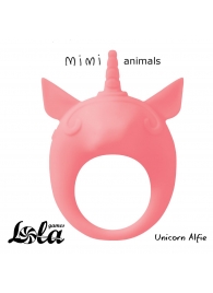 Оранжевое эрекционное кольцо Unicorn Alfie - Lola Games - в Рязани купить с доставкой