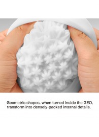 Белый мастурбатор Tenga Geo Coral - Tenga - в Рязани купить с доставкой