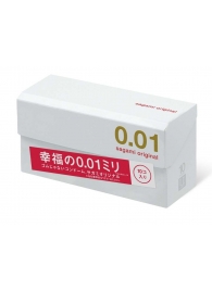 Супер тонкие презервативы Sagami Original 0.01 - 10 шт. - Sagami - купить с доставкой в Рязани