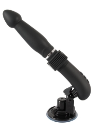 Черная секс-машина с поступательными движениями Fucking Machine - Orion - купить с доставкой в Рязани