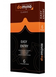 Презервативы с увеличенным количеством смазки DOMINO Easy Entry - 6 шт. - Domino - купить с доставкой в Рязани