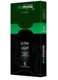 Супертонкие презервативы DOMINO Ultra Light - 6 шт. - Domino - купить с доставкой в Рязани