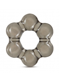 Дымчатое эрекционное кольцо Stay Hard Thick Bead Cock Ring - Blush Novelties - в Рязани купить с доставкой